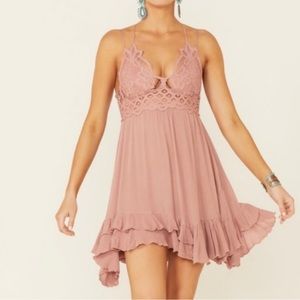 NWT Free People Adella Dress Mid Length Size Medium